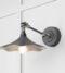 From The Anvil Smooth Nickel Flora Wall Light in Bluff