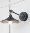 From The Anvil Smooth Nickel Flora Wall Light in Soot