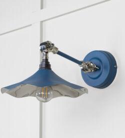 From The Anvil Smooth Nickel Flora Wall Light in Upstream - Image 3