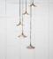 From The Anvil Smooth Copper Flora Cluster Pendant in Bluff