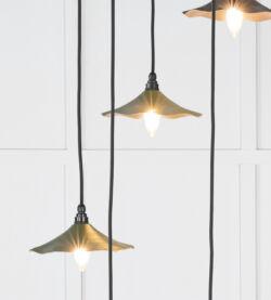 From The Anvil Smooth Copper Flora Cluster Pendant in Heath - Image 4
