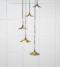 From The Anvil Smooth Nickel Flora Cluster Pendant in Heath