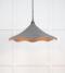 From The Anvil Smooth Copper Flora Pendant in Bluff
