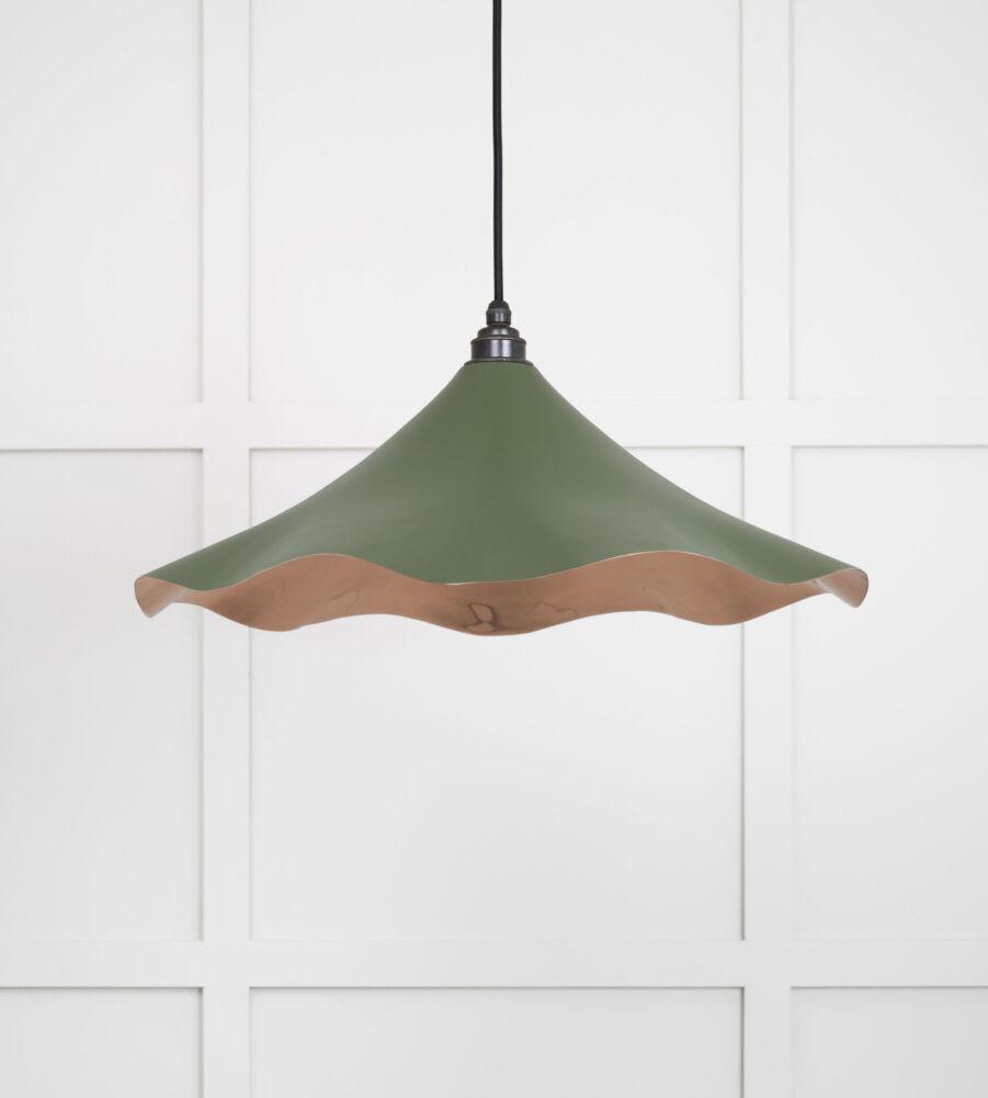 From The Anvil Smooth Copper Flora Pendant in Heath - Image 3