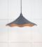 From The Anvil Smooth Copper Flora Pendant in Slate