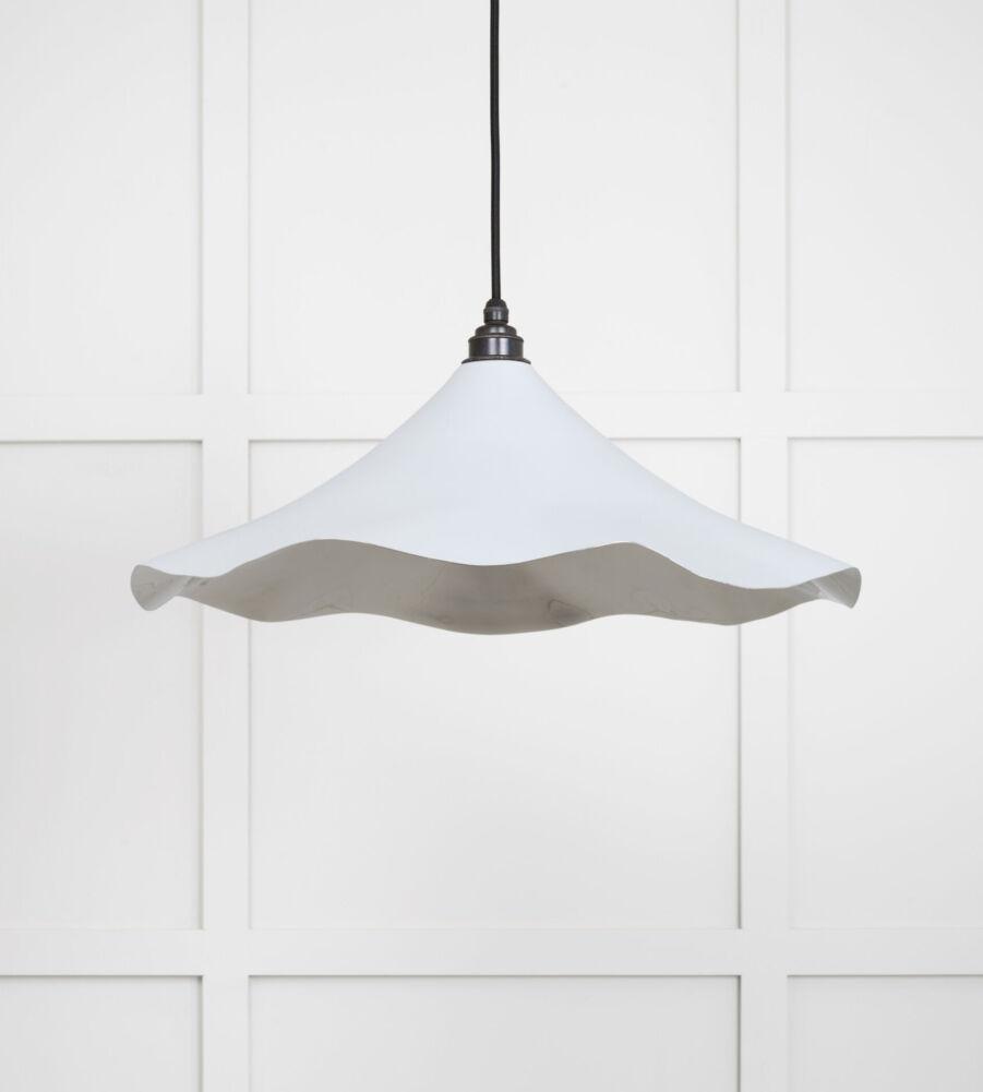 From The Anvil Smooth Nickel Flora Pendant in Birch - Image 3