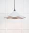 From The Anvil Smooth Nickel Flora Pendant in Birch