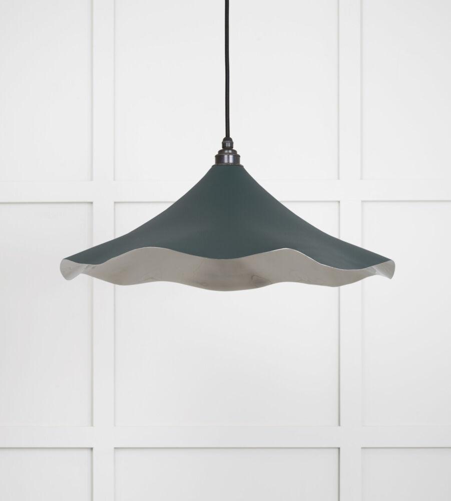 From The Anvil Smooth Nickel Flora Pendant in Dingle - Image 3