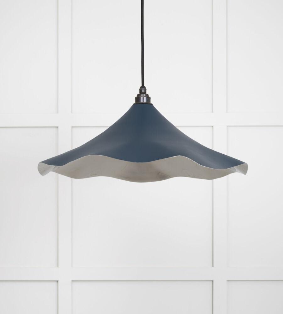 From The Anvil Smooth Nickel Flora Pendant in Dusk - Image 3