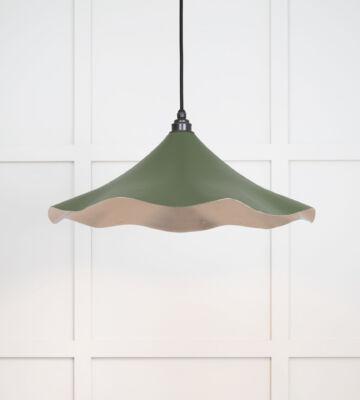 From The Anvil Smooth Nickel Flora Pendant in Heath