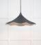 From The Anvil Smooth Nickel Flora Pendant in Soot