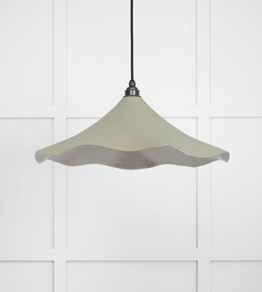 From The Anvil Smooth Nickel Flora Pendant in Tump - Image 3