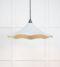 From The Anvil Smooth Brass Flora Pendant in Birch