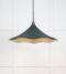 From The Anvil Smooth Brass Flora Pendant in Dingle