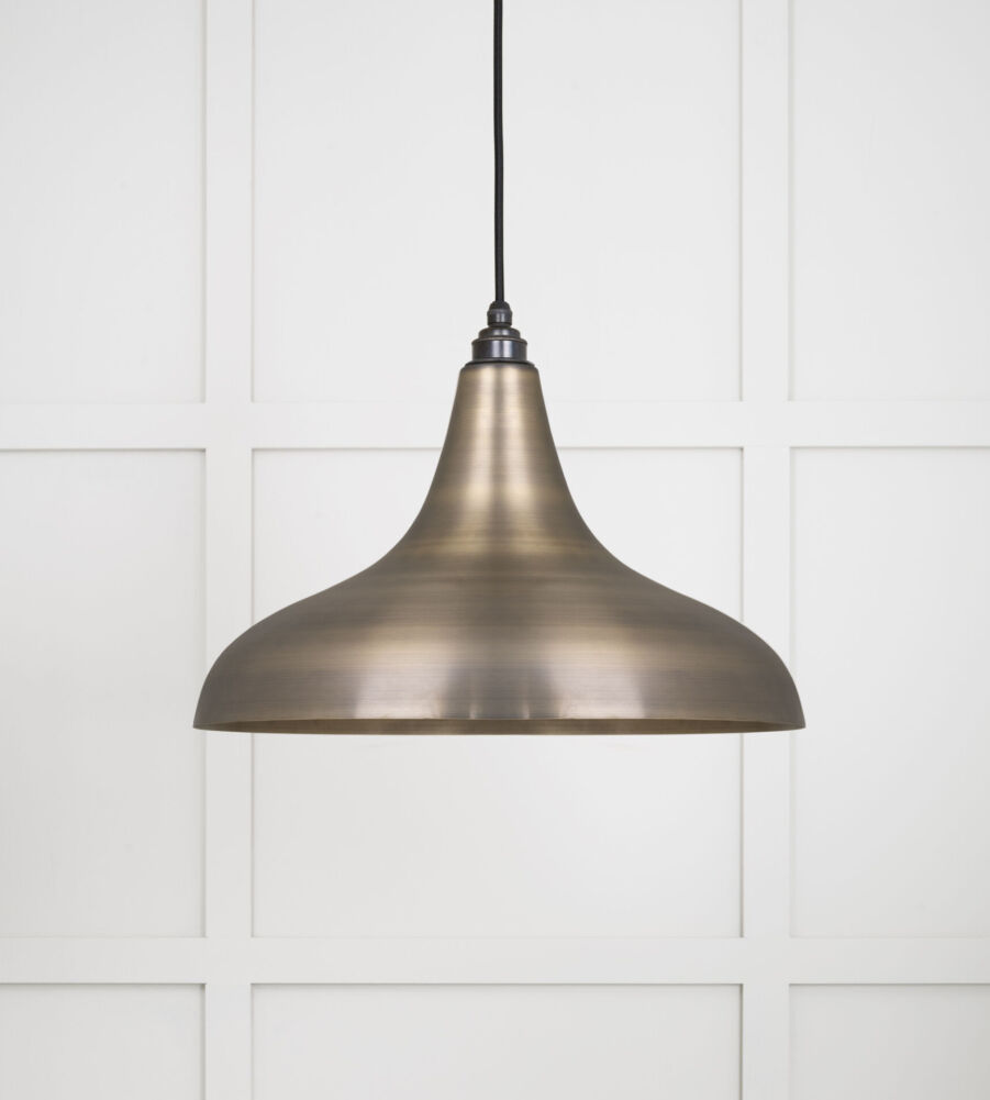 From The Anvil Aged Brass Frankley Pendant - Image 3