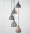 From The Anvil Smooth Copper Brindley Cluster Pendant in Bluff
