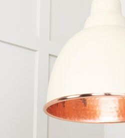 From The Anvil Hammered Copper Brindley Cluster Pendant in Teasel - Image 4