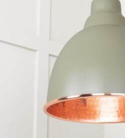 From The Anvil Hammered Copper Brindley Cluster Pendant in Tump - Image 4