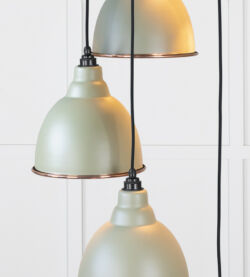 From The Anvil Hammered Copper Brindley Cluster Pendant in Tump - Image 5
