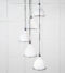From The Anvil Hammered Nickel Brindley Cluster Pendant in Flock