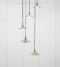 From The Anvil Smooth Nickel Flora Cluster Pendant