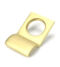 From The Anvil Satin Brass Rim Cylinder Pull