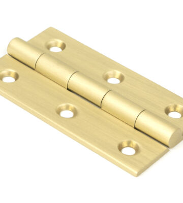 From The Anvil Satin Brass 2.5″ Butt Hinge (pair)