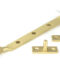 From The Anvil Satin Brass 8" Brompton Stay