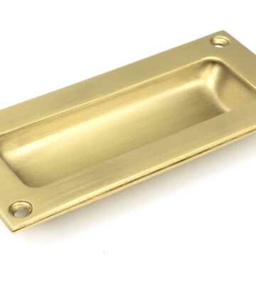 From The Anvil Satin Brass Flush Handle
