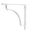 From The Anvil Polished Chrome Abingdon Shelf Bracket (150mm x 150mm)