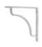 From The Anvil Satin Chrome Abingdon Shelf Bracket (150mm x 150mm)