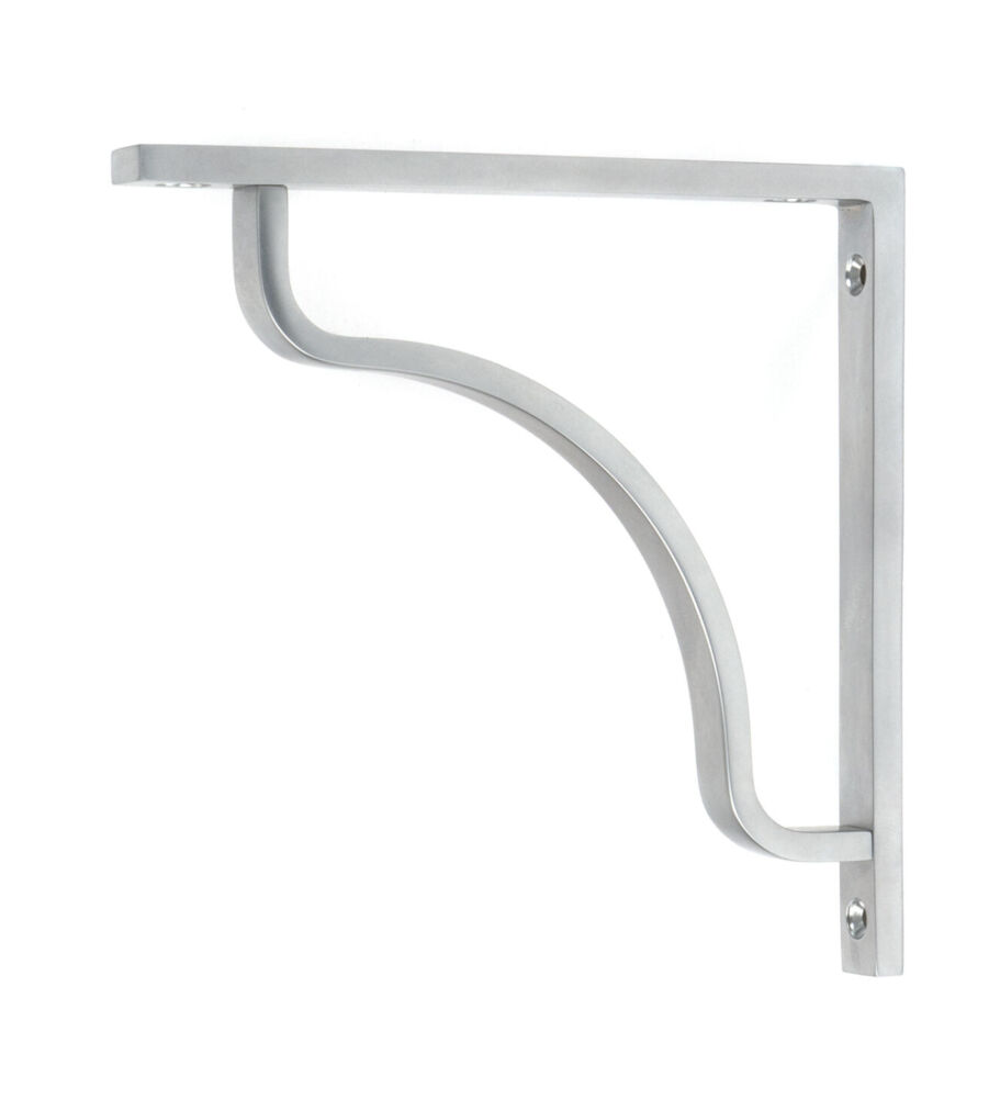 From The Anvil Satin Chrome Abingdon Shelf Bracket (150mm x 150mm)