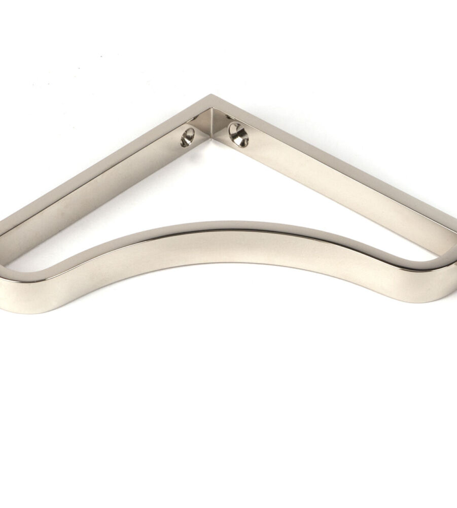 From The Anvil Polished Nickel Abingdon Shelf Bracket (150mm x 150mm) - Image 3