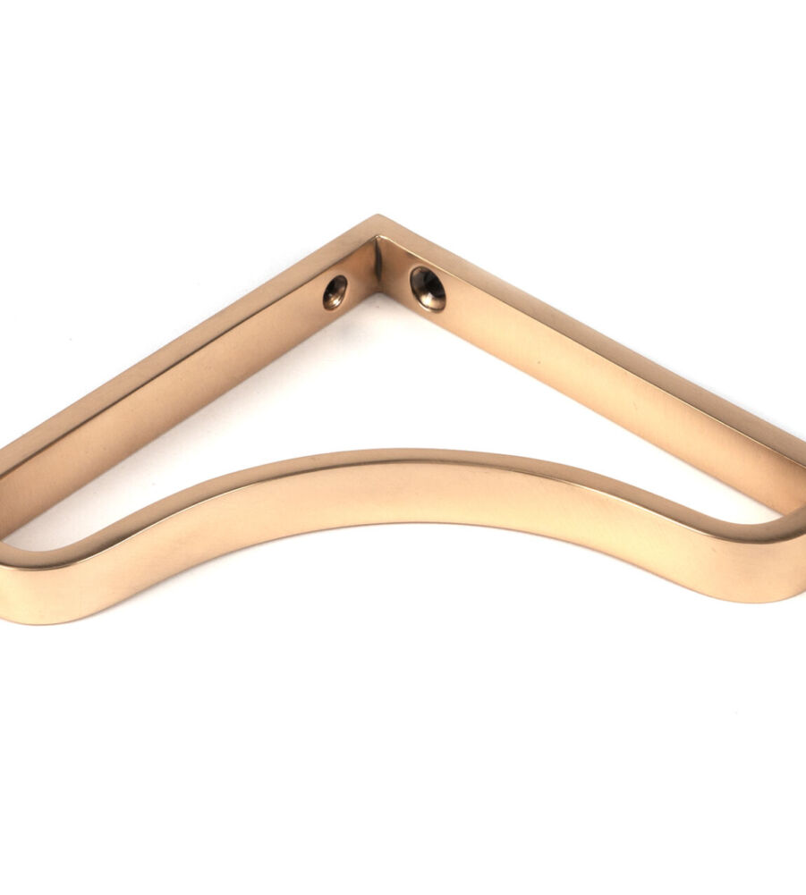 From The Anvil Polished Bronze Abingdon Shelf Bracket (150mm x 150mm) - Image 3