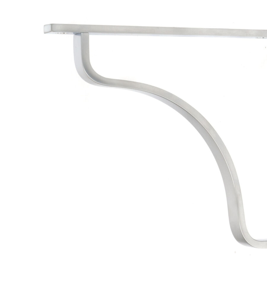 From The Anvil Satin Chrome Abingdon Shelf Bracket (200mm x 200mm)