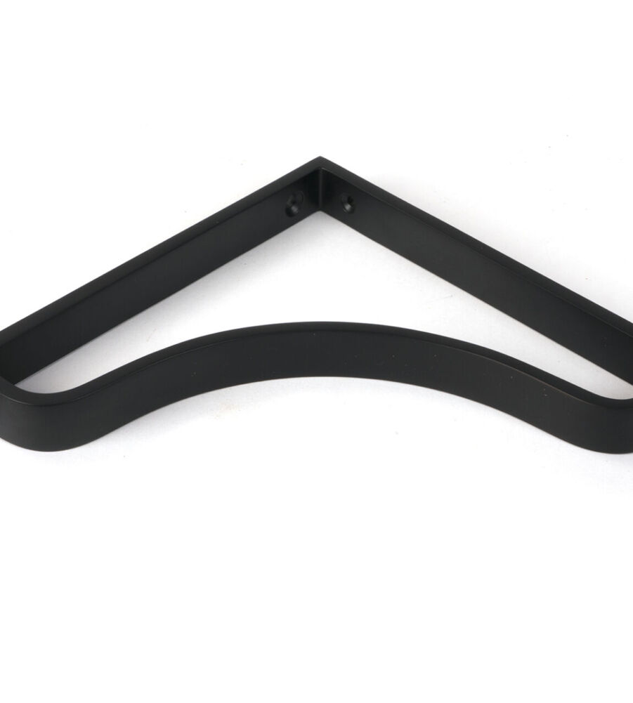 From The Anvil Matt Black Abingdon Shelf Bracket (200mm x 200mm) - Image 3
