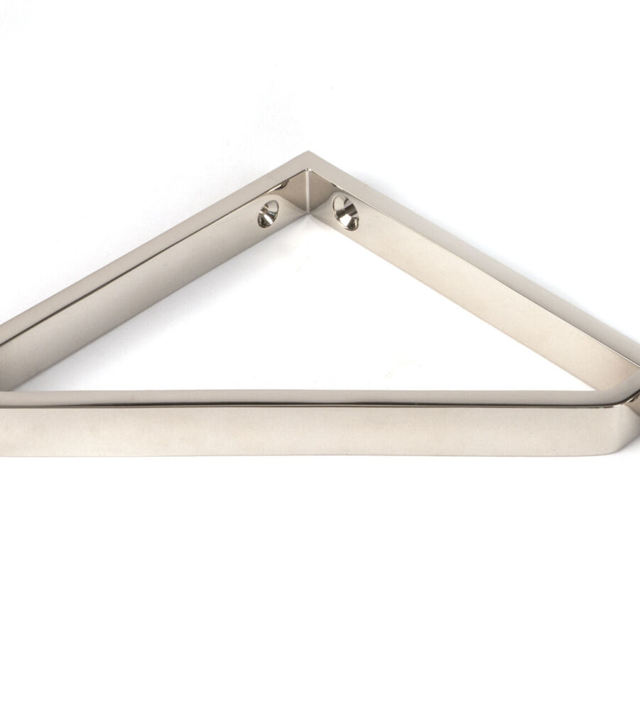 From The Anvil Polished Nickel Barton Shelf Bracket (150mm x 150mm) - Image 3