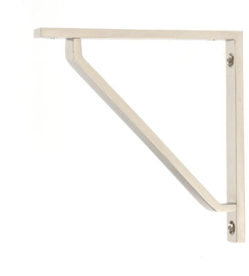 From The Anvil Polished Nickel Barton Shelf Bracket (150mm X 150mm)