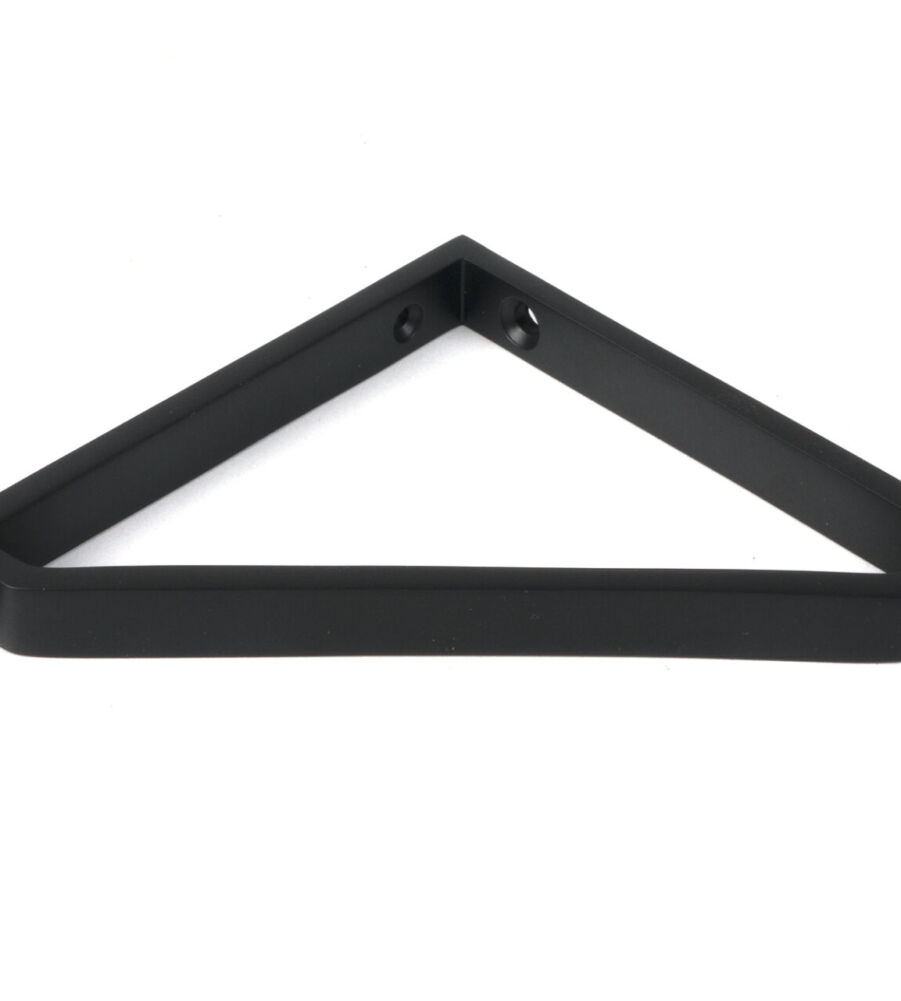 From The Anvil Matt Black Barton Shelf Bracket (150mm x 150mm) - Image 3