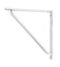 From The Anvil Polished Chrome Barton Shelf Bracket (200mm x 200mm)