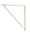 From The Anvil Polished Nickel Barton Shelf Bracket (200mm x 200mm)