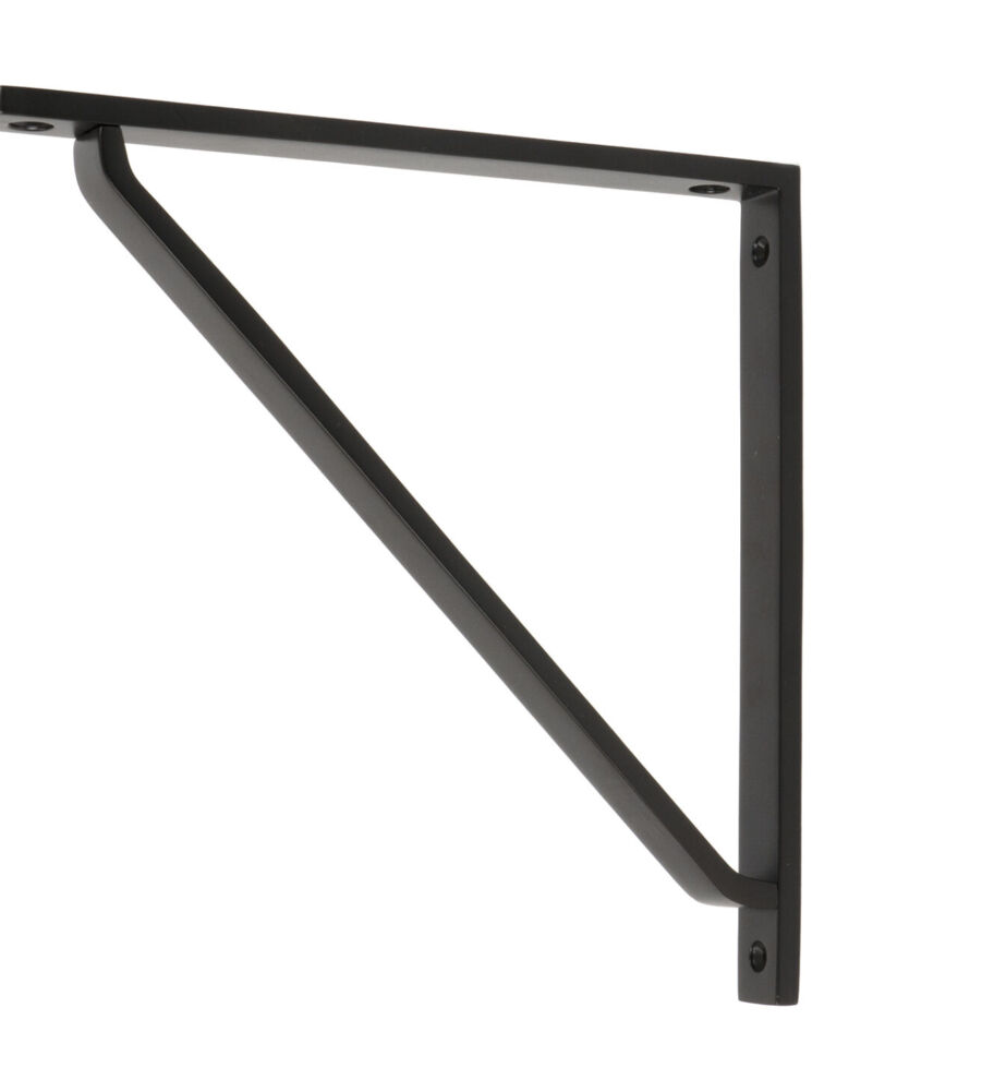 From The Anvil Aged Bronze Barton Shelf Bracket (200mm x 200mm)