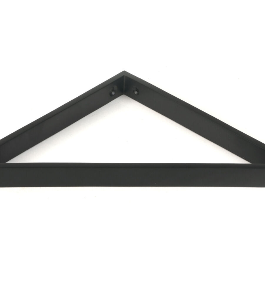 From The Anvil Matt Black Barton Shelf Bracket (200mm x 200mm) - Image 3