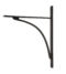 From The Anvil Aged Bronze Apperley Shelf Bracket (314mm x 250mm)