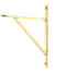 From The Anvil Aged Brass Chalfont Shelf Bracket (260mm x 200mm)