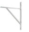 From The Anvil Satin Chrome Chalfont Shelf Bracket (260mm x 200mm)