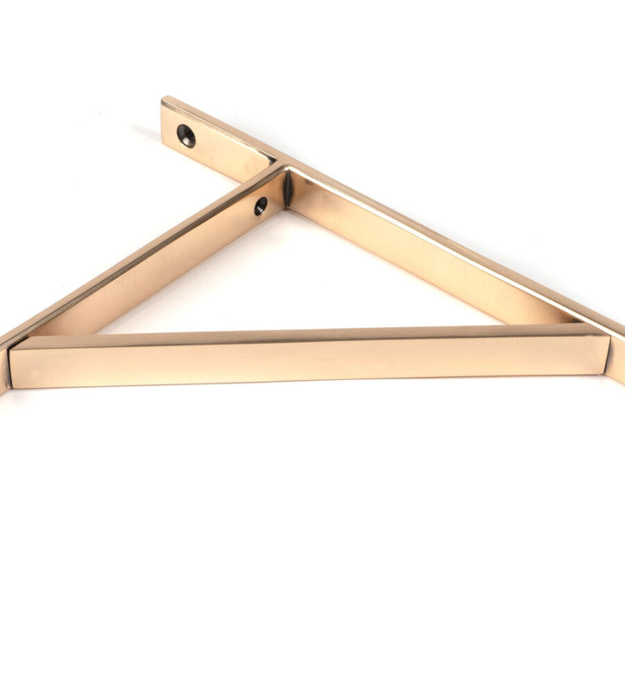 From The Anvil Polished Bronze Chalfont Shelf Bracket (260mm x 200mm) - Image 3