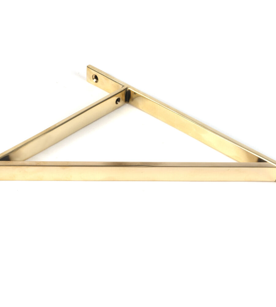 From The Anvil Aged Brass Chalfont Shelf Bracket (314mm x 250mm) - Image 3