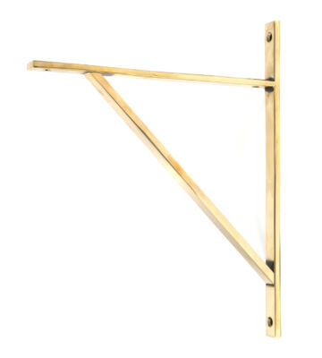 From The Anvil Aged Brass Chalfont Shelf Bracket (314mm X 250mm)