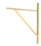 From The Anvil Satin Brass Chalfont Shelf Bracket (314mm x 250mm)